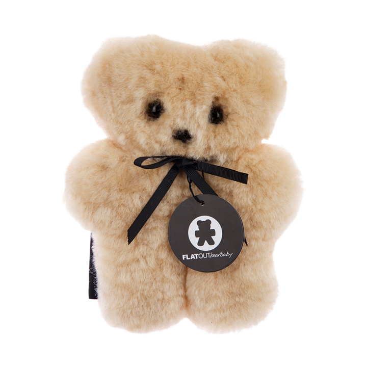 Baby Safe Natural Honey Bear for Comfort and Cuddles