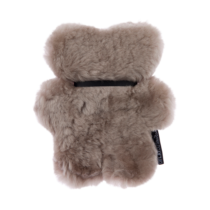 Baby comforter made of natural merino sheepskin- flat teddy range from Australia