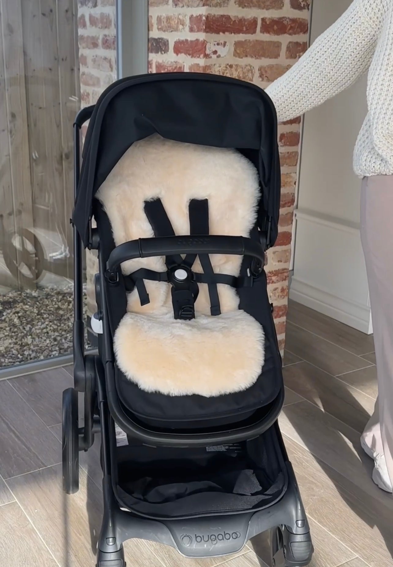 The Best Fit Sheepskin Pram Liner for Bugaboo Fox 5 Baa Baby