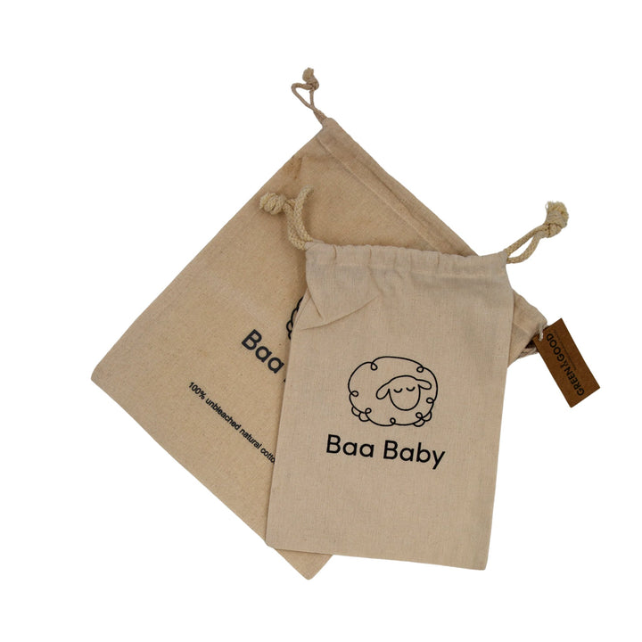 Complimentary Sustainable Cotton Drawstring Bag