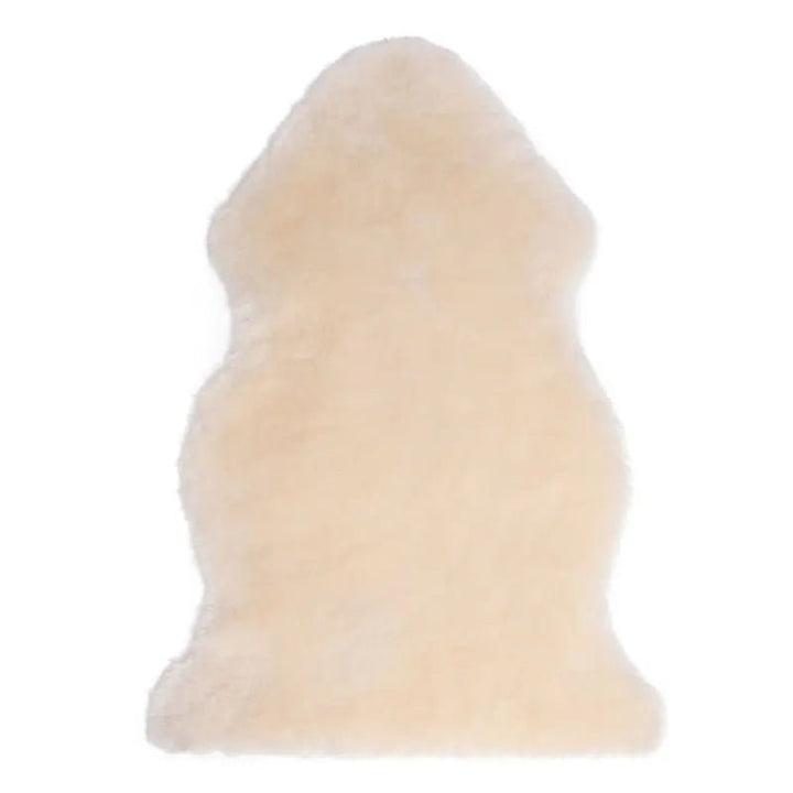 Baby Safe Neutral Nursery Honey Sheepskin Rug for Tummy Time and Sleep