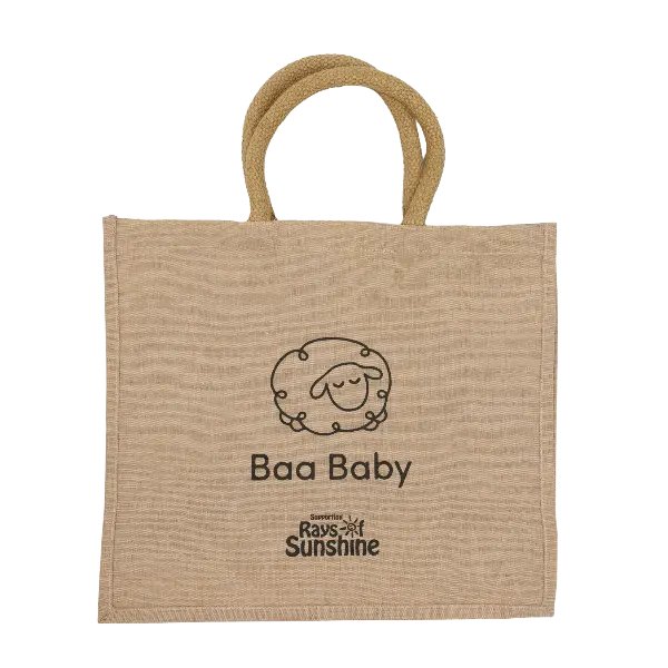 Sustainable Premium Jute Shopper Complimentary with Rugs and Liners