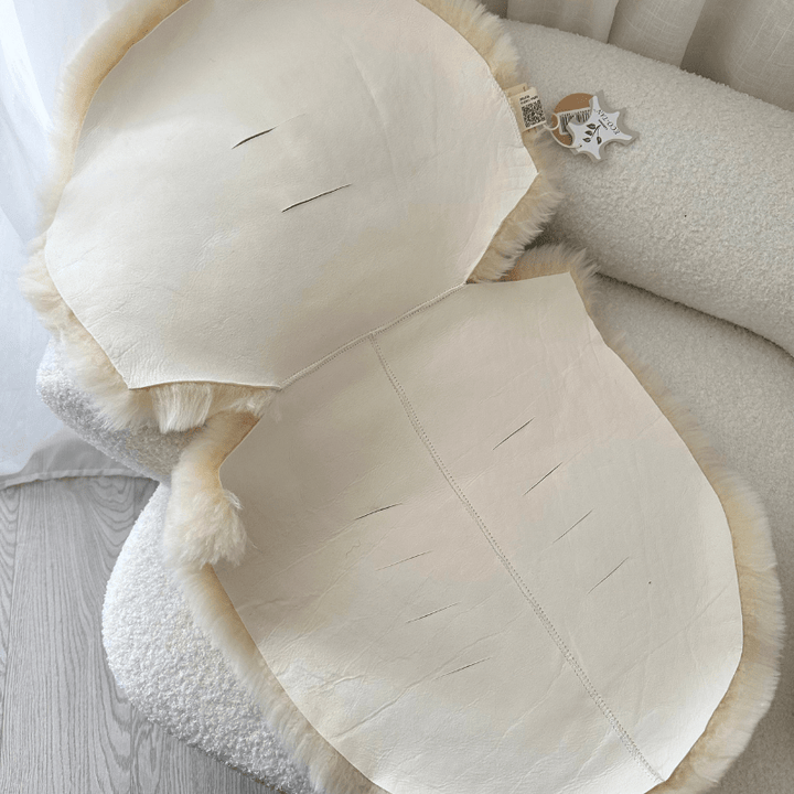 Essentials Pram Snuggler | Pale Honey