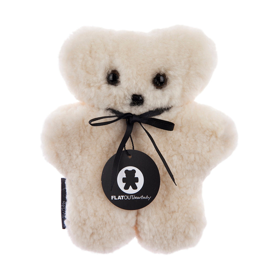 Sheepskin Bear Toy from Australian Lambskin for Sustainable Baby Shower Gifting