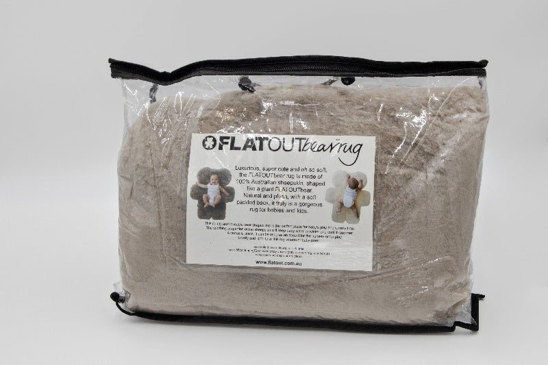 FLATOUT Bear Rug Plastic Packaging