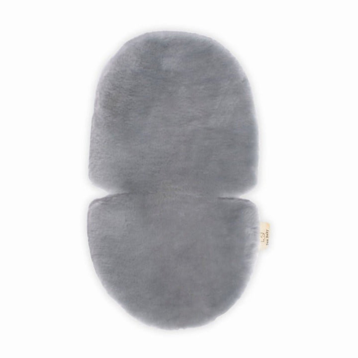 grey sheepskin pram liner 100% genuine from new Zealand 