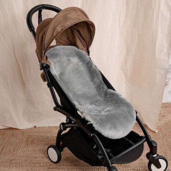 Sheepskin Pram Style Liner Grey Shorn Hair