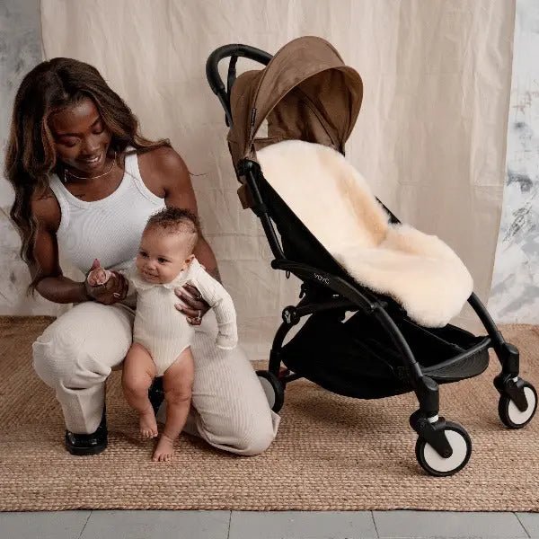 Sheepskin pram liner silver cross online