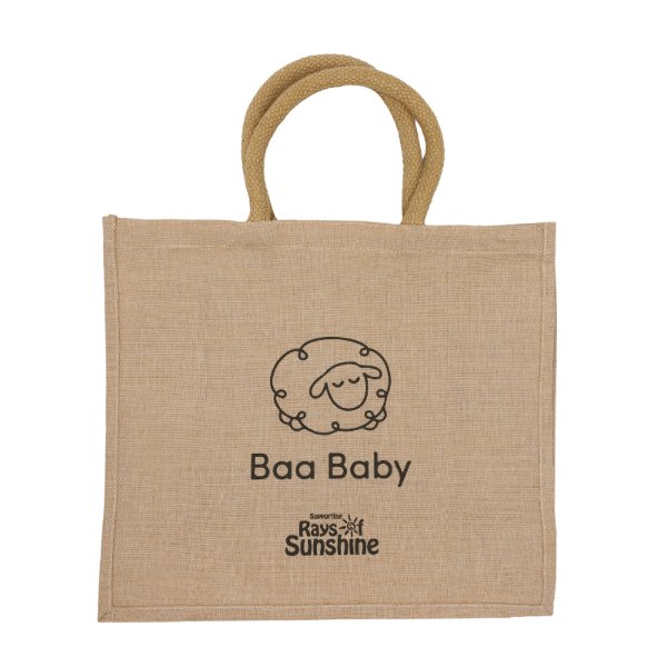 Sustainable Premium Jute Shopper Complimentary with Rugs and Liners